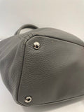 Prada Grey Vitello Daino Bag
