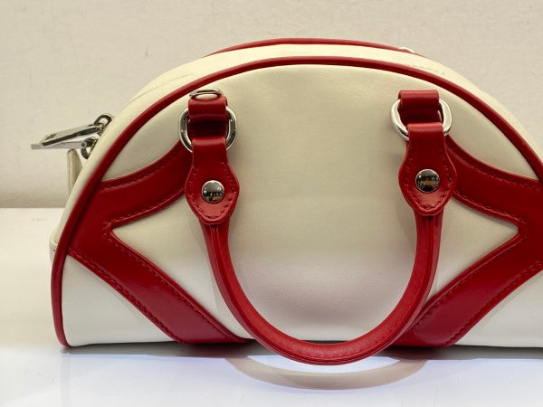 Prada Bicolor Bowling Bag