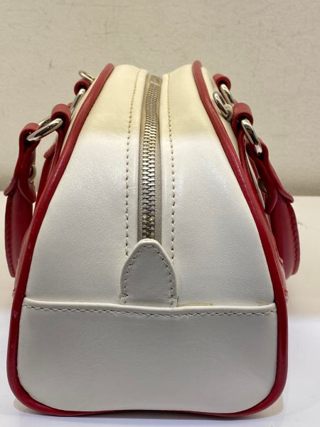Prada Bicolor Bowling Bag