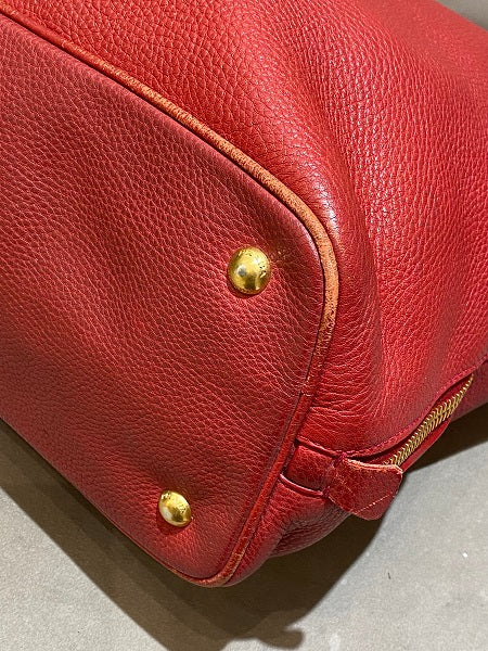 Prada Red Vitello Daino Bag