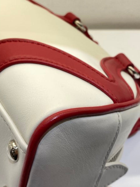 Prada Bicolor Bowling Bag