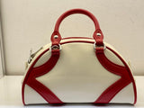 Prada Bicolor Bowling Bag