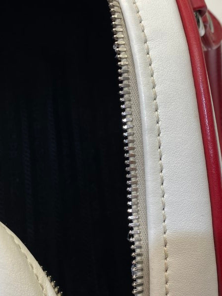Prada Bicolor Bowling Bag