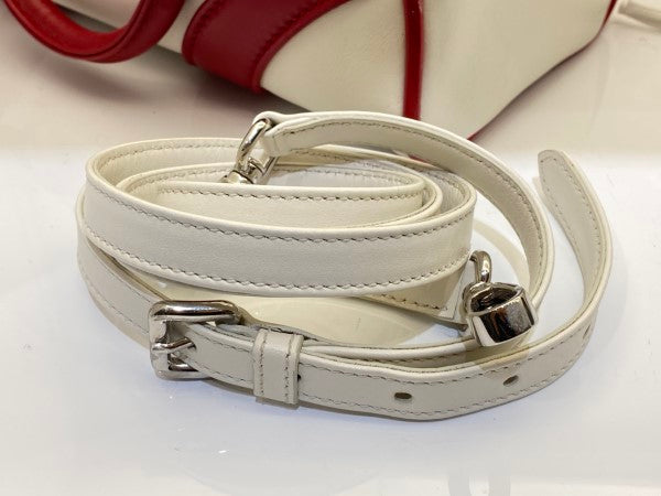 Prada Bicolor Bowling Bag