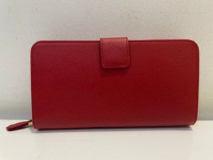 Prada Red Long Wallet
