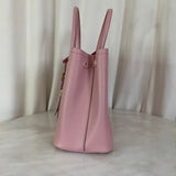 Prada Pink Medium Double Bag W/ Strap