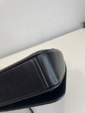 Prada Black Glace Studded Crossbody Bag