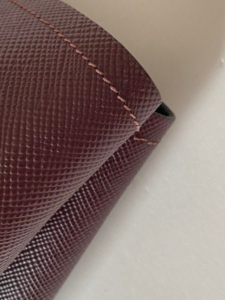 Prada Cerise Medium Double Handle Bag