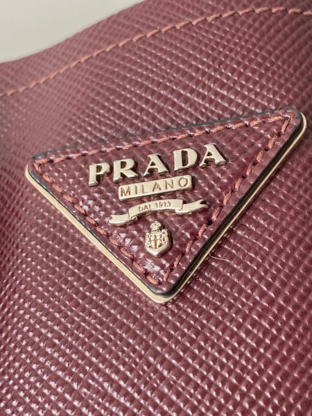 Prada Cerise Medium Double Handle Bag