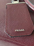 Prada Cerise Medium Double Handle Bag