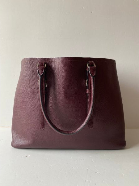 Prada Cerise Medium Double Handle Bag