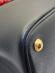 Prada Bicolor Galleria Tote Bag