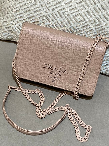 Prada Nude Crossbody Bag
