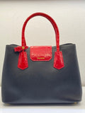 Prada Bicolor Galleria Tote Bag