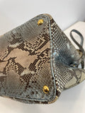 Prada Brown Python Tote Bag