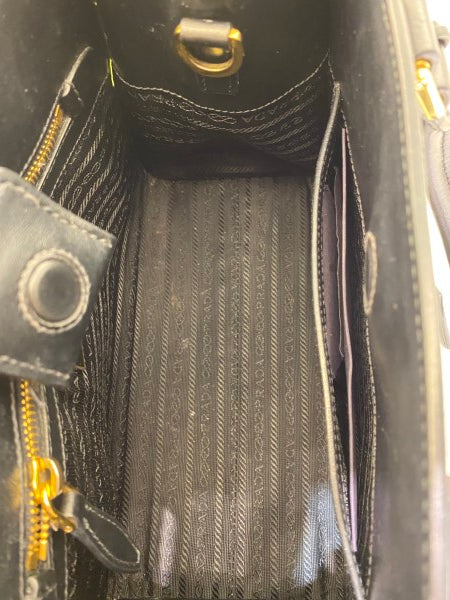 Prada Black Top Handle Bag