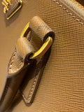 Prada Brown Lux Galleria Large Tote Bag