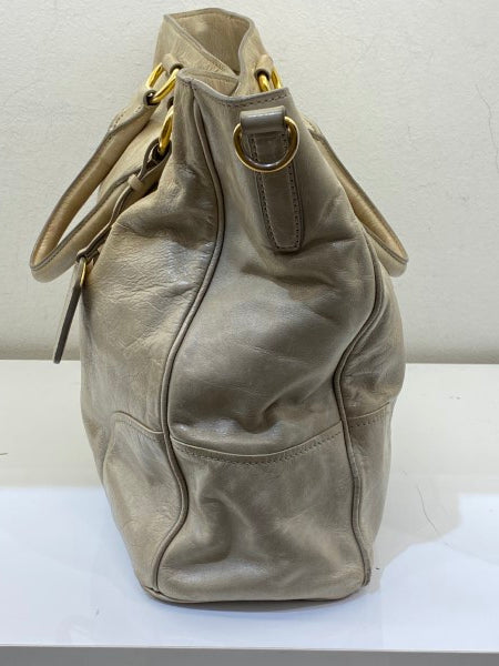 Prada Grey Glace Tote Bag