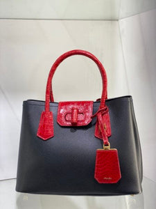 Prada Bicolor Galleria Tote Bag
