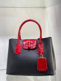 Prada Bicolor Galleria Tote Bag
