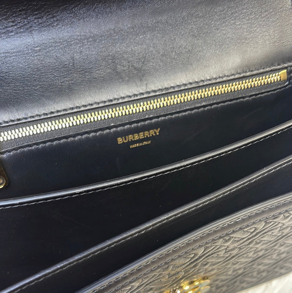 Crossbody Luxury Designer By Burberry  Size: Medium