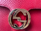 Gucci Interlocking GG Red Small Shoulder Bag