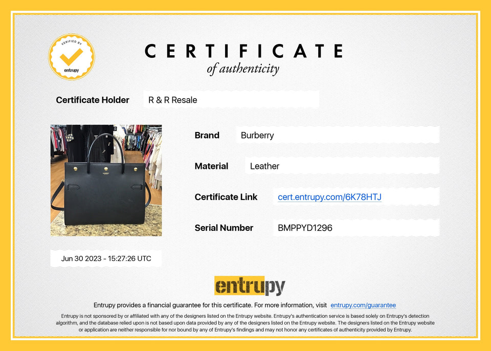 Handbag Luxury Designer By Burberry  Size: Medium