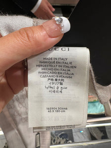 Gucci long scarf beige