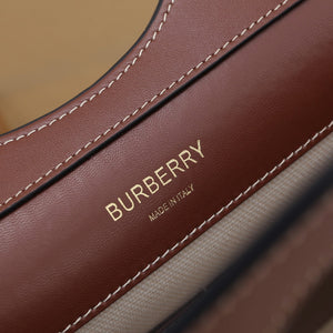 Burberry Leather Medium Pocket Bag
