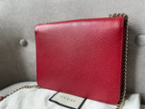 Gucci Interlocking GG Red Small Shoulder Bag