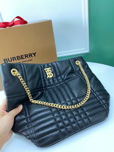 Burberry Small Quilted Lambskin Lola Bucket Bag