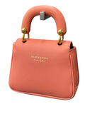 BURBERRY DK88 Top Handle Mini Leather Bag (With Strap)