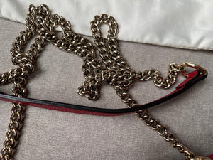 Gucci Interlocking GG Red Small Shoulder Bag