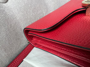 Gucci Interlocking GG Red Small Shoulder Bag