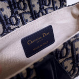 Christian Dior Mini Christian Dior Bag Blue Oblique Jacquard