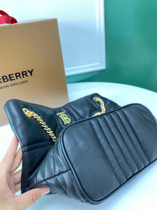 Burberry Small Quilted Lambskin Lola Bucket Bag