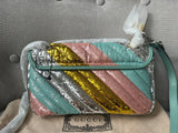 Gucci GG Paillettes Sequin Marmont Small Shoulder Bag