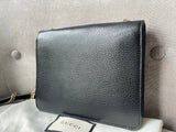 Gucci Interlocking GG Black Small Shoulder Bag