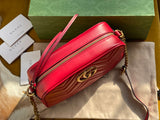 Gucci GG Marmont Small Matelasse Shoulder Bag
