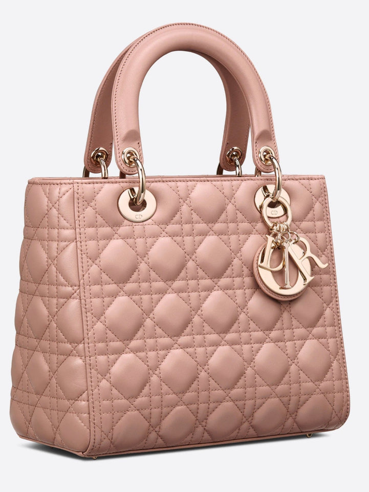 MeChristian Dior Bag Blush Cannage Lambskin