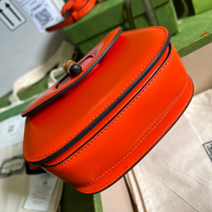 Gucci Small Top Handle Bag With Bamboo