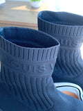 Louis Vuitton LV Archlight Stretch Textile Sneaker Boots in Black/Blue EU41