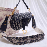 Christian Dior Mini Christian Dior Bag Blue Oblique Jacquard