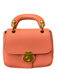 BURBERRY DK88 Top Handle Mini Leather Bag (With Strap)