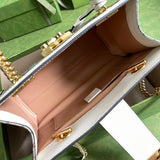 Gucci Padlock Small Berry Tote Bag