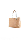 Christian Dior Beige Cannage Soft Tote