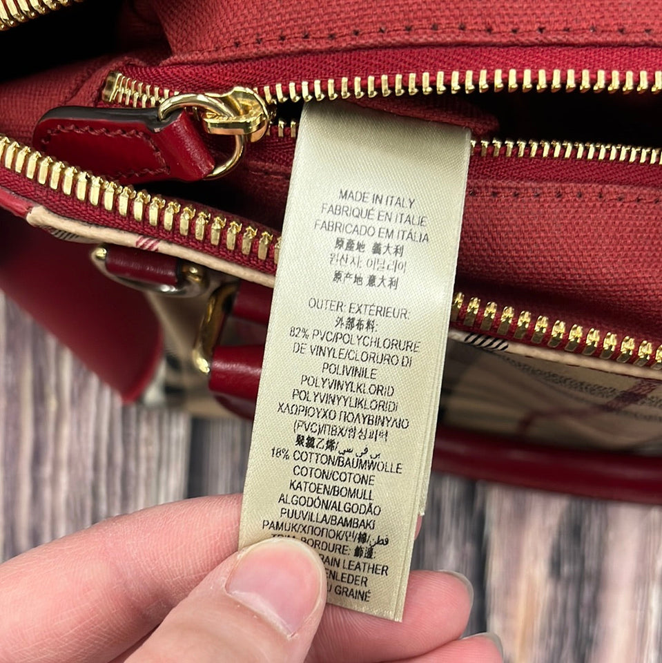 Handbag Luxury Designer By Burberry  Size: Medium