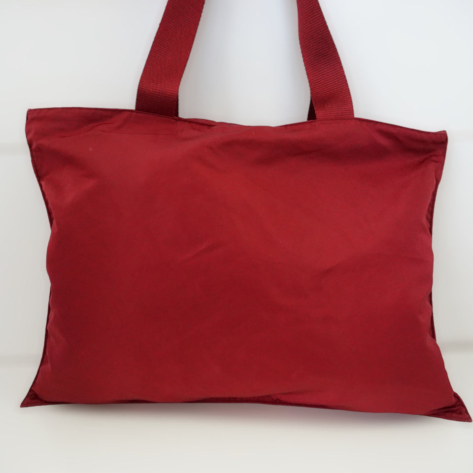 Prada rød Totebag