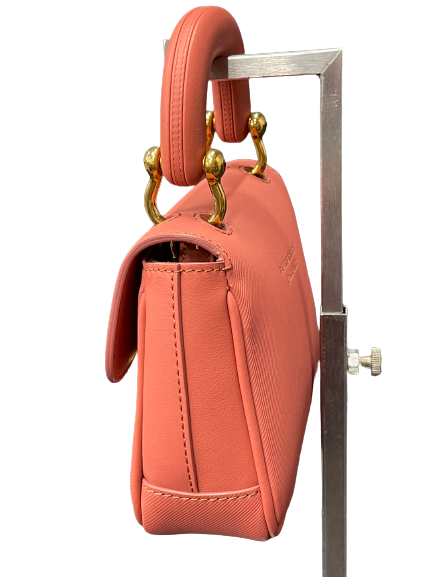 BURBERRY DK88 Top Handle Mini Leather Bag (With Strap)