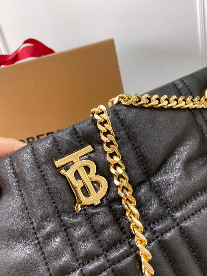 Burberry Small Quilted Lambskin Lola Bucket Bag